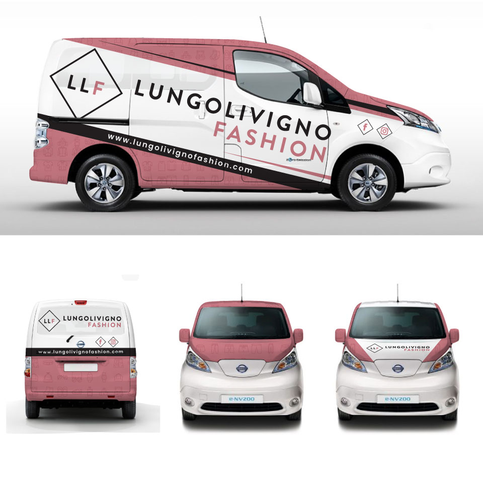 Car Wrap Design by Yoga Tri for Lungolivigno Fashion | Design #26738210