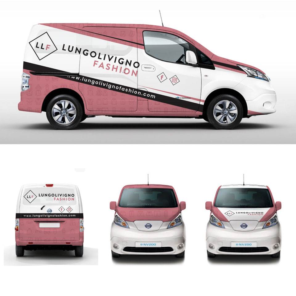 Car Wrap Design by Yoga Tri for Lungolivigno Fashion | Design #26738211