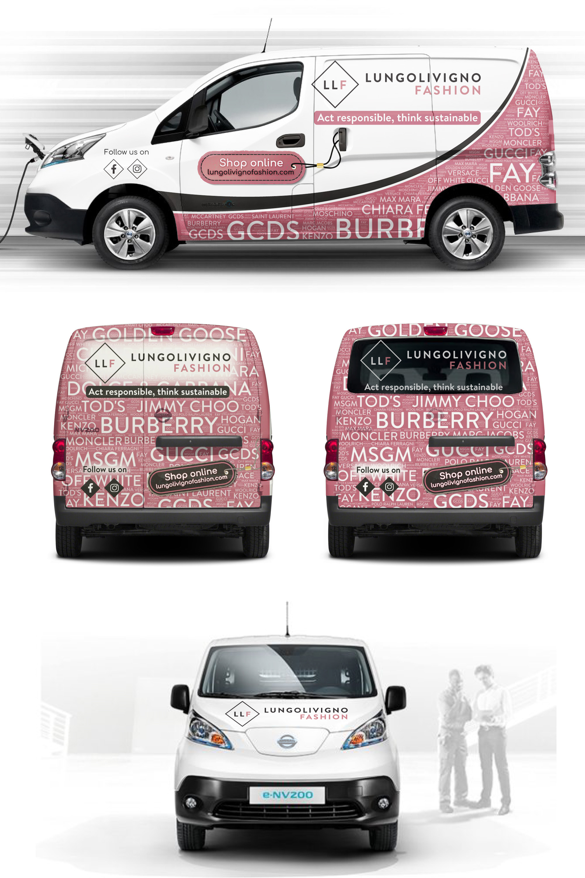Car Wrap Design by JS_Design for Lungolivigno Fashion | Design #26707325