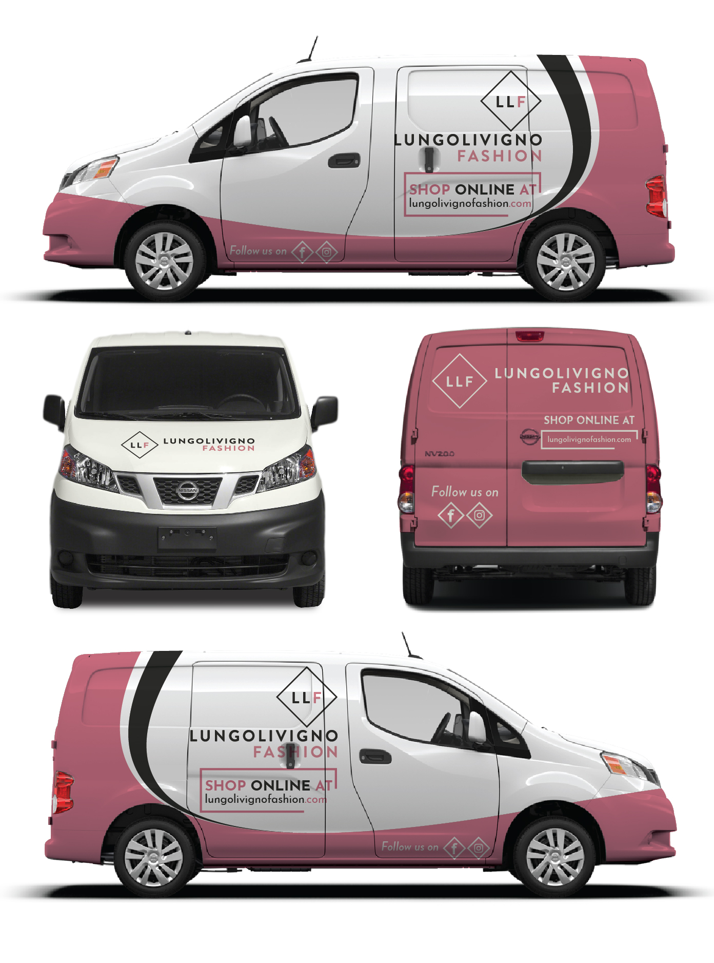 Car Wrap-Design von Shumaila Kiran für Lungolivigno Fashion | Design #26695690