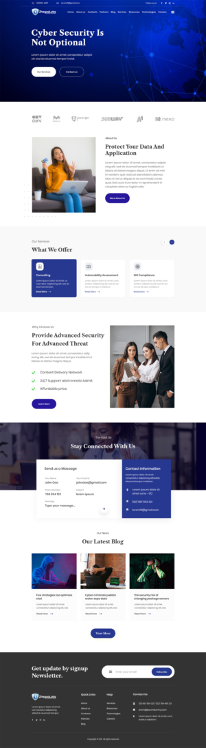 Web Design by prabir 3 for this project | Design #26700608