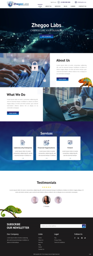 Web Design by pb for this project | Design: #26695668
