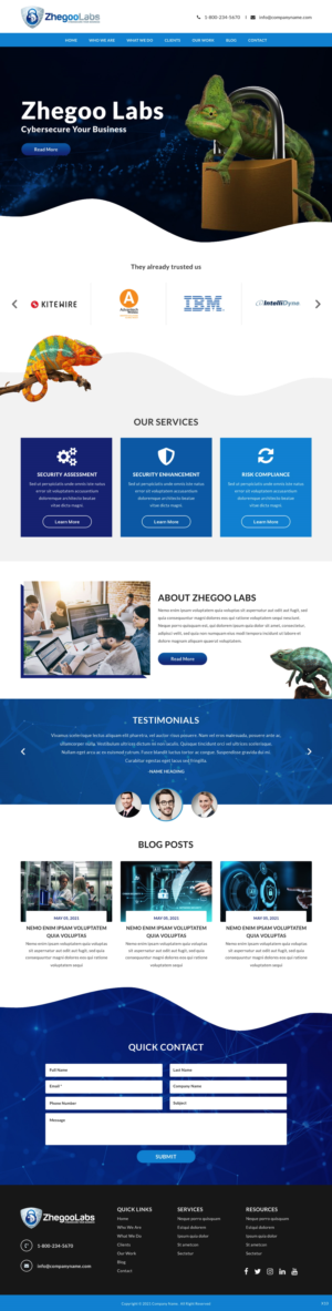 Web Design by pb for this project | Design: #26695674