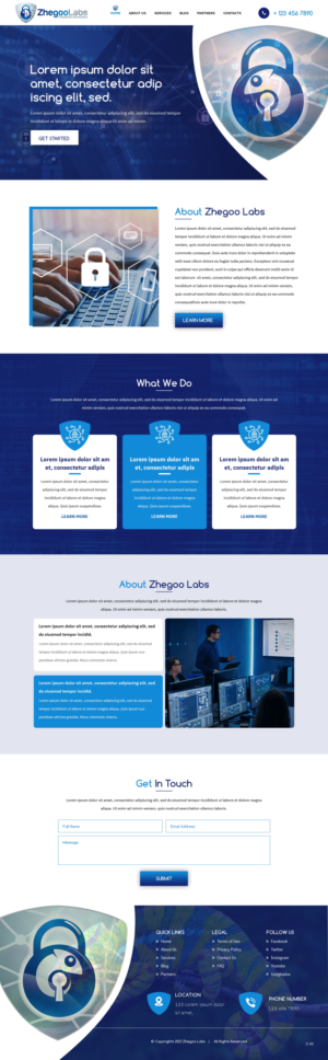 Web Design by pb for this project | Design: #26695675