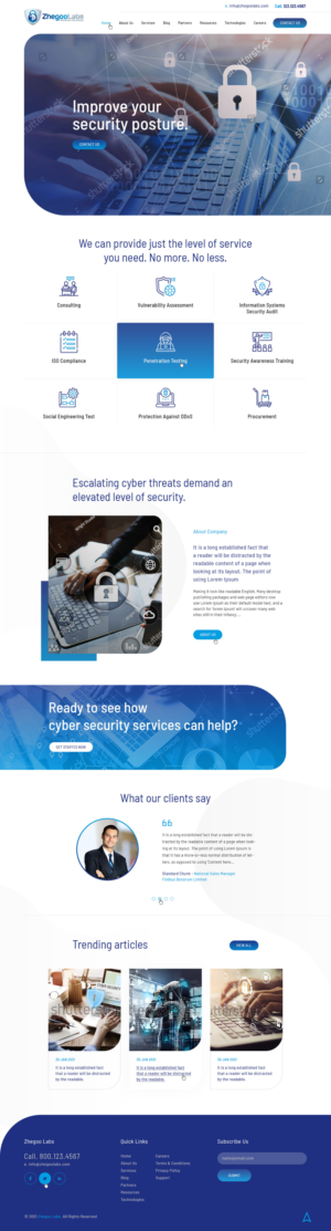 Web Design by Ved Web Services for this project | Design #26696286