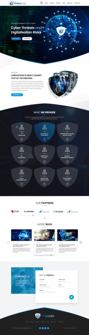 Web Design by Shijo John for this project | Design: #26699979