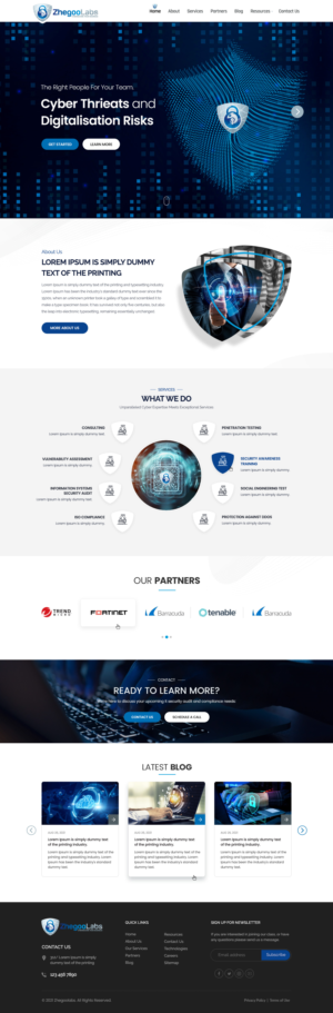 Web Design by Shijo John for this project | Design: #26701462