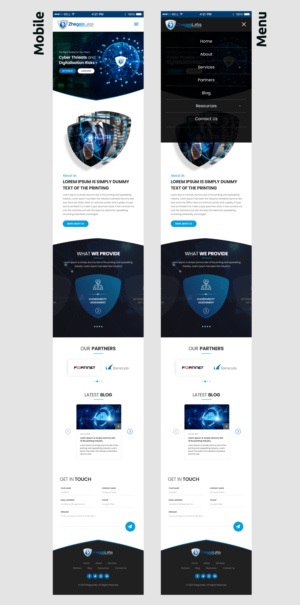 Web Design by Shijo John for this project | Design #26729027