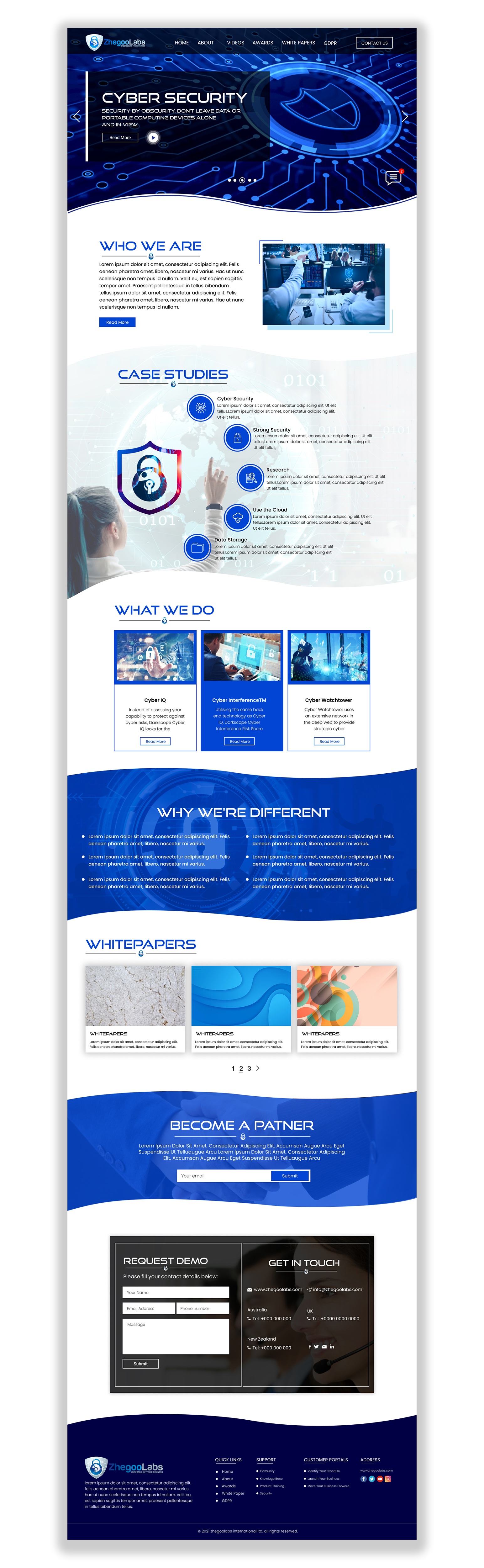 Web Design by Adeel Rahman for this project | Design #26692870