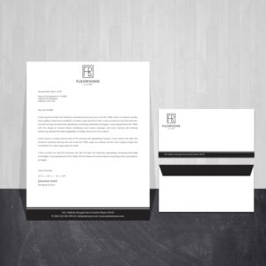 Stationery Design by Creations Box 2015 for Flexrooms Living | Design: #26702096