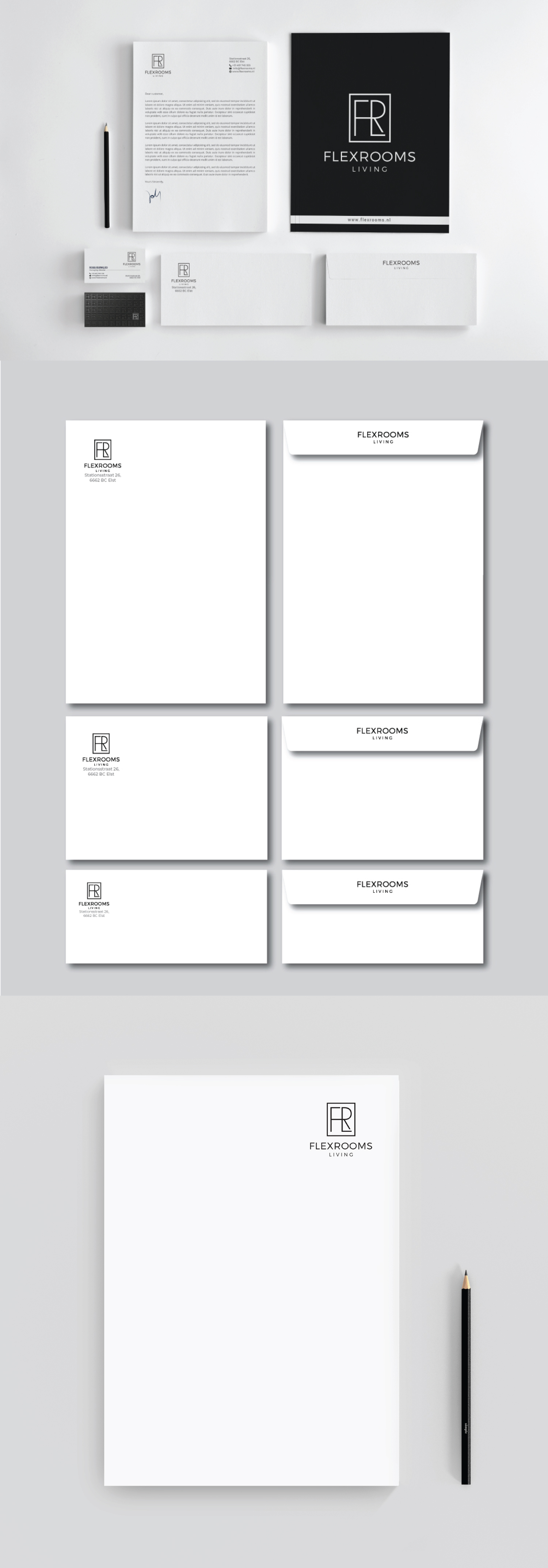 Stationery Design by R.design for Flexrooms Living | Design #26759170