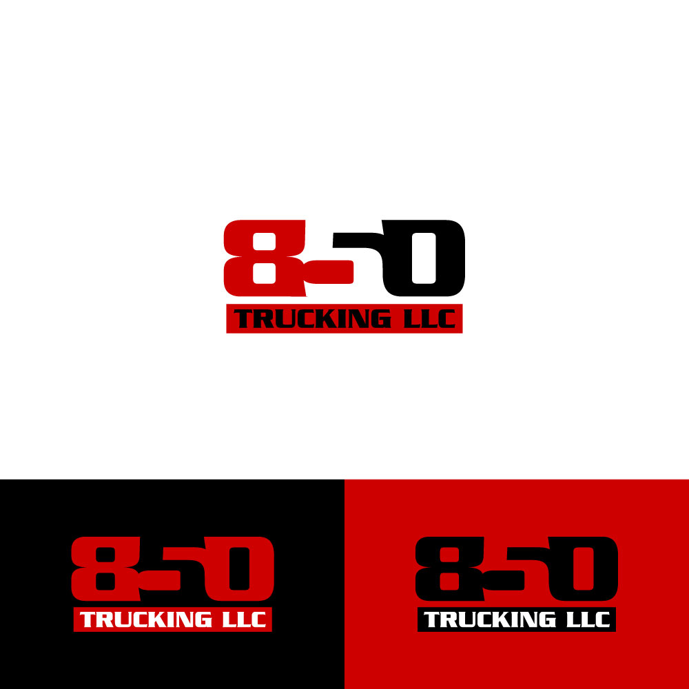 Logo Design by Shubhrojyoti for 850 Trucking LLC | Design #26701678