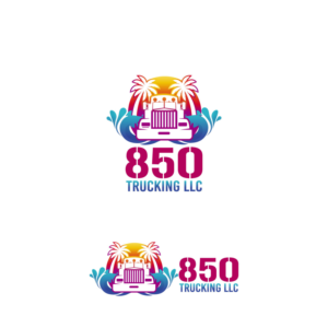 Logo Design by Minimal Studio for 850 Trucking LLC | Design: #26694682