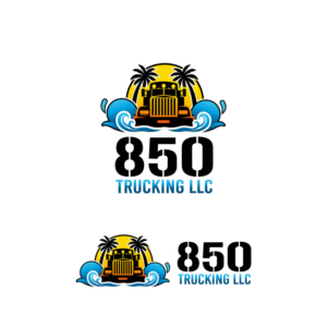 Logo Design by Minimal Studio for 850 Trucking LLC | Design: #26702084