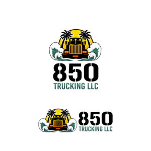 850 Trucking LLC | Logo Design by Minimal Studio
