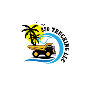 Logo Design by geni for 850 Trucking LLC | Design: #26699132