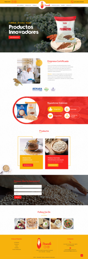 Web-Design von rightway für Peruanita Eirl | Design: #26784349