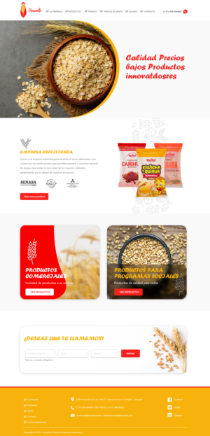 Web Design by Trisna mulyana for Peruanita Eirl | Design #26870664