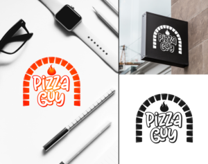 Pizza Guy | Logo Design by artcynical
