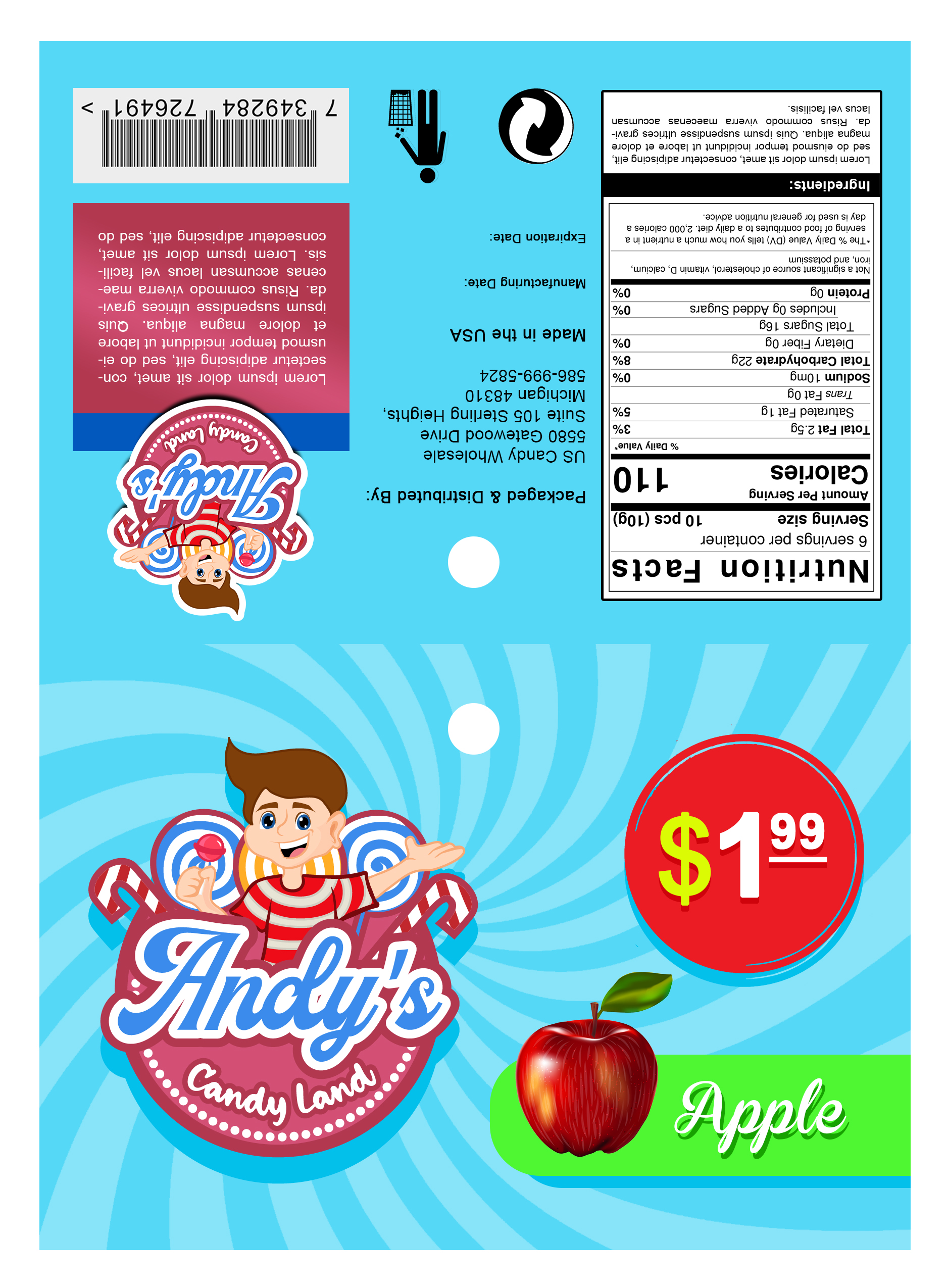 Design Emballage par Disenio Workz pour ce projet | Design #26727780