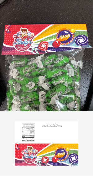 Andy's Candy Land Package Design | Verpackungs-Design von Omee