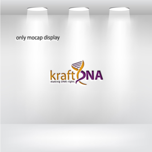 name: kraftDNA  tag line: making DNA right. | Logo Design by hjyoo