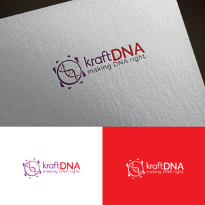 name: kraftDNA  tag line: making DNA right. | Logo Design by sankar999
