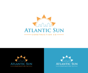 Atlantic Sun Construction Co. | Logo Design by makerlogoz