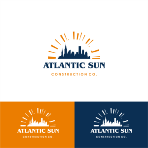 Atlantic Sun Construction Co. | Diseño de Logo por ThiagoB