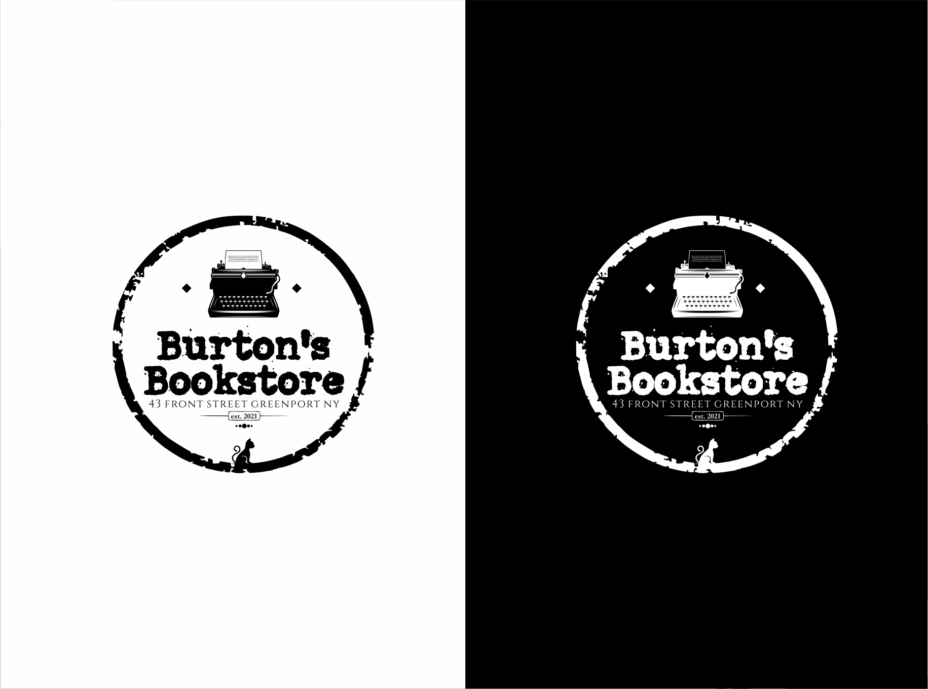 Logo Design by nikkiblue for Burton's Bookstore | Design #26728540