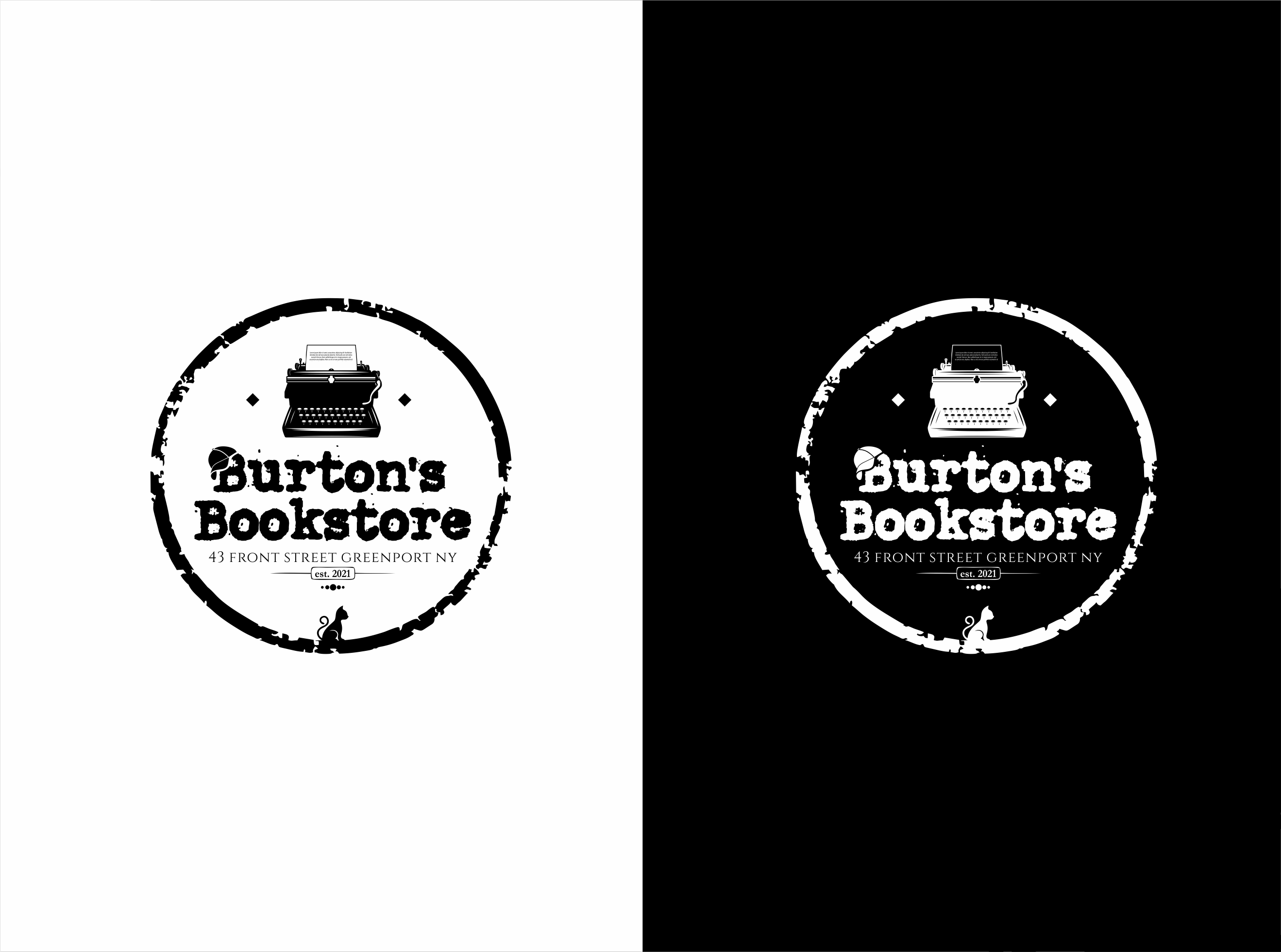 Logo Design by nikkiblue for Burton's Bookstore | Design #26728569