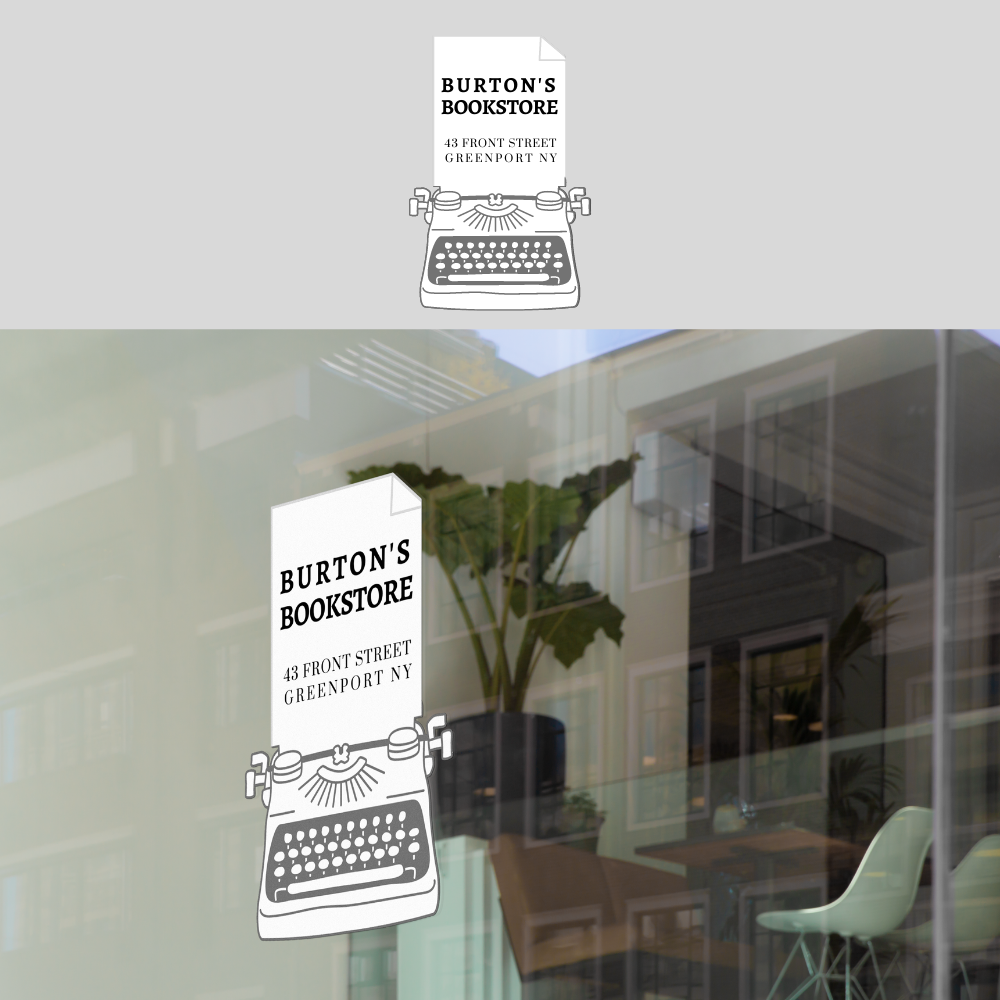 Logo Design by NandanG for Burton's Bookstore | Design #26727236