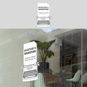Logo Design by NandanG for Burton's Bookstore | Design #26727236