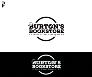 Logo Design by poisonvectors for Burton's Bookstore | Design: #26695322