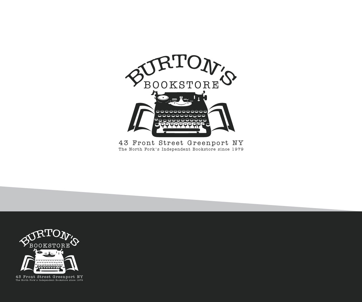 Logo Design by Iris 3 for Burton's Bookstore | Design #26694541