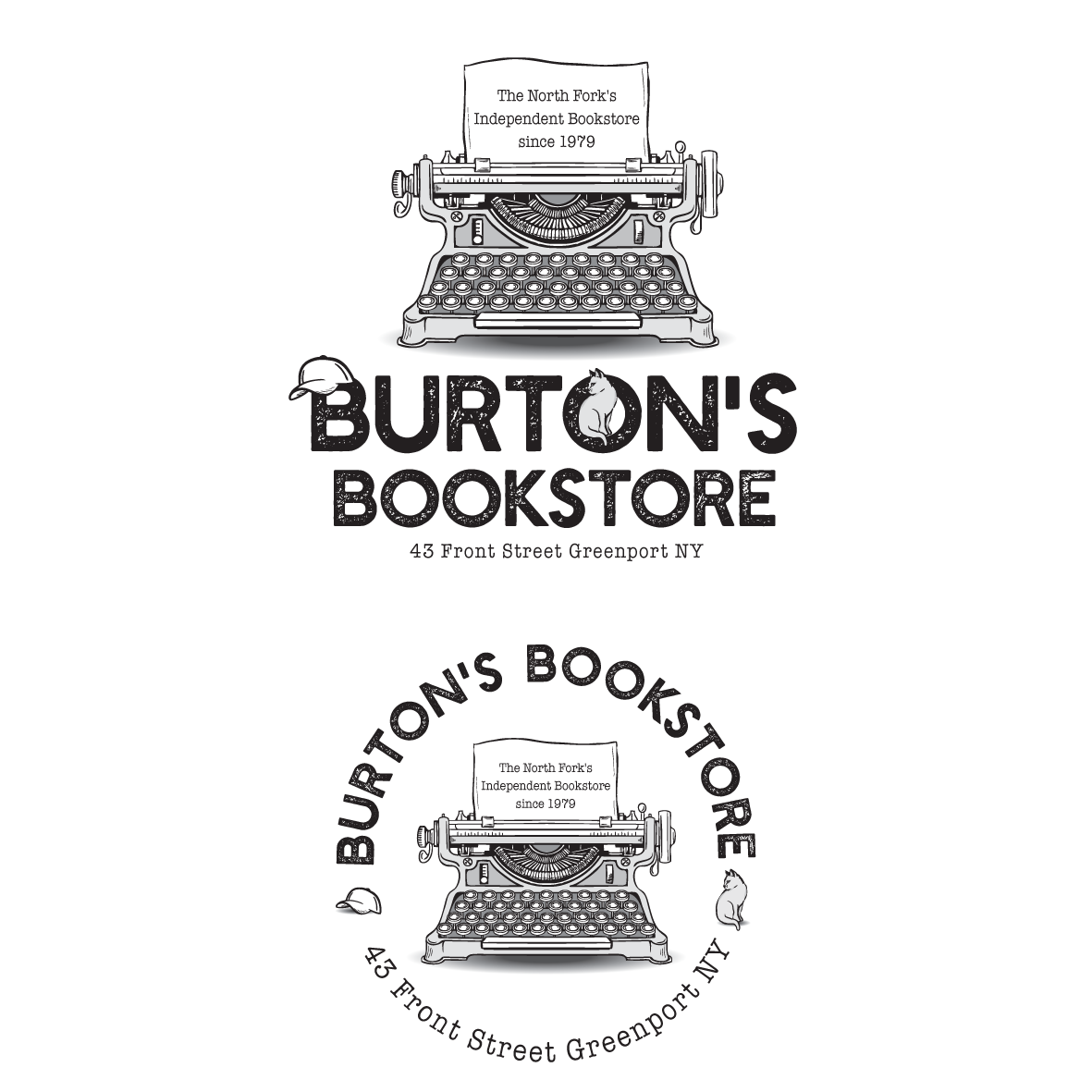 Logo-Design von Samantha Ward Design für Burton's Bookstore | Design #26709419
