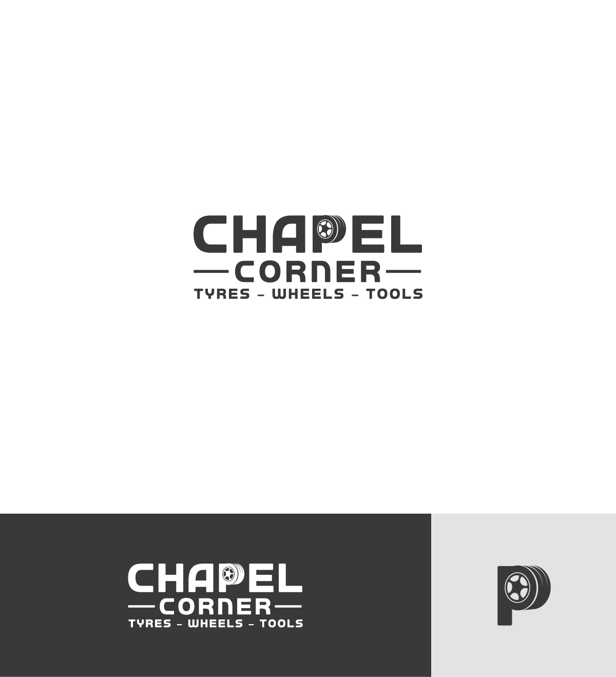 Logo Design by ecorokerz for Chapel Corner Tyres | Design #26700676