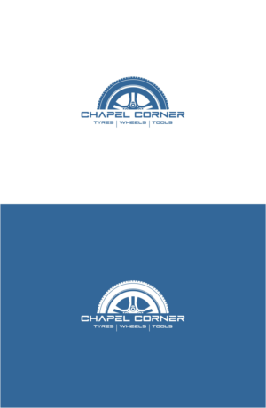 Chapel Corner - Tyres - Wheels - Tools | Logo Design by Dickythx16