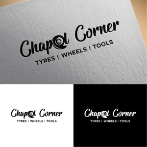 Chapel Corner - Tyres - Wheels - Tools | Logo Design by ZeneFashions