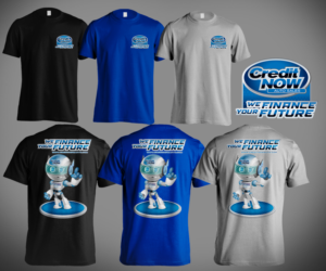 Credit Now Auto Sales t shirt design | Diseño de Camiseta por Andi Yan