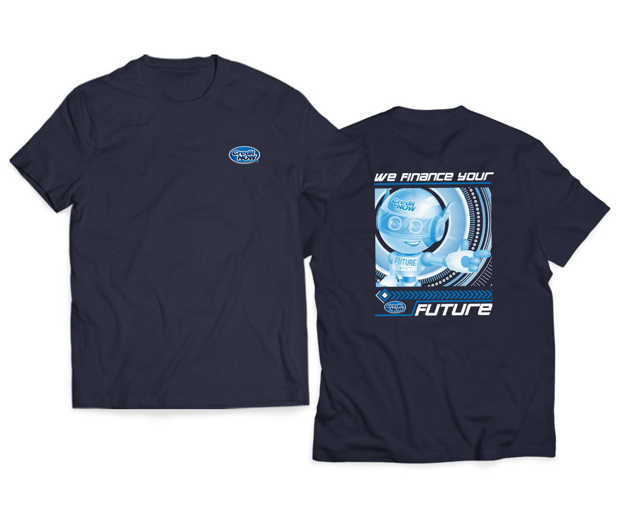 T-shirt Design by Luniere Designs for Credit Now Auto Sales  | Design #26726637