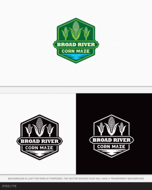 Broad River Corn Maze | Logo Design by AD-X