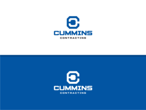 "CC" "Cummins Contracting" | Logo Design by Atvento Graphics