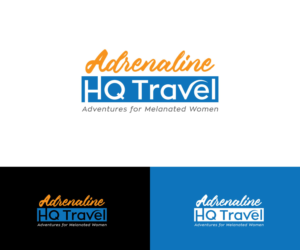 Adrenaline-HQ Travel  - Adventures for Melanated Women | Logo Design by Art Lancer