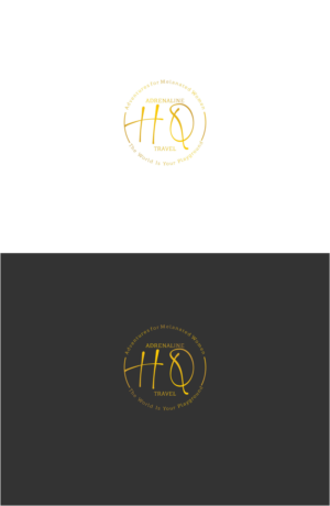 Adrenaline-HQ Travel  - Adventures for Melanated Women | Logo Design by Dickythx16