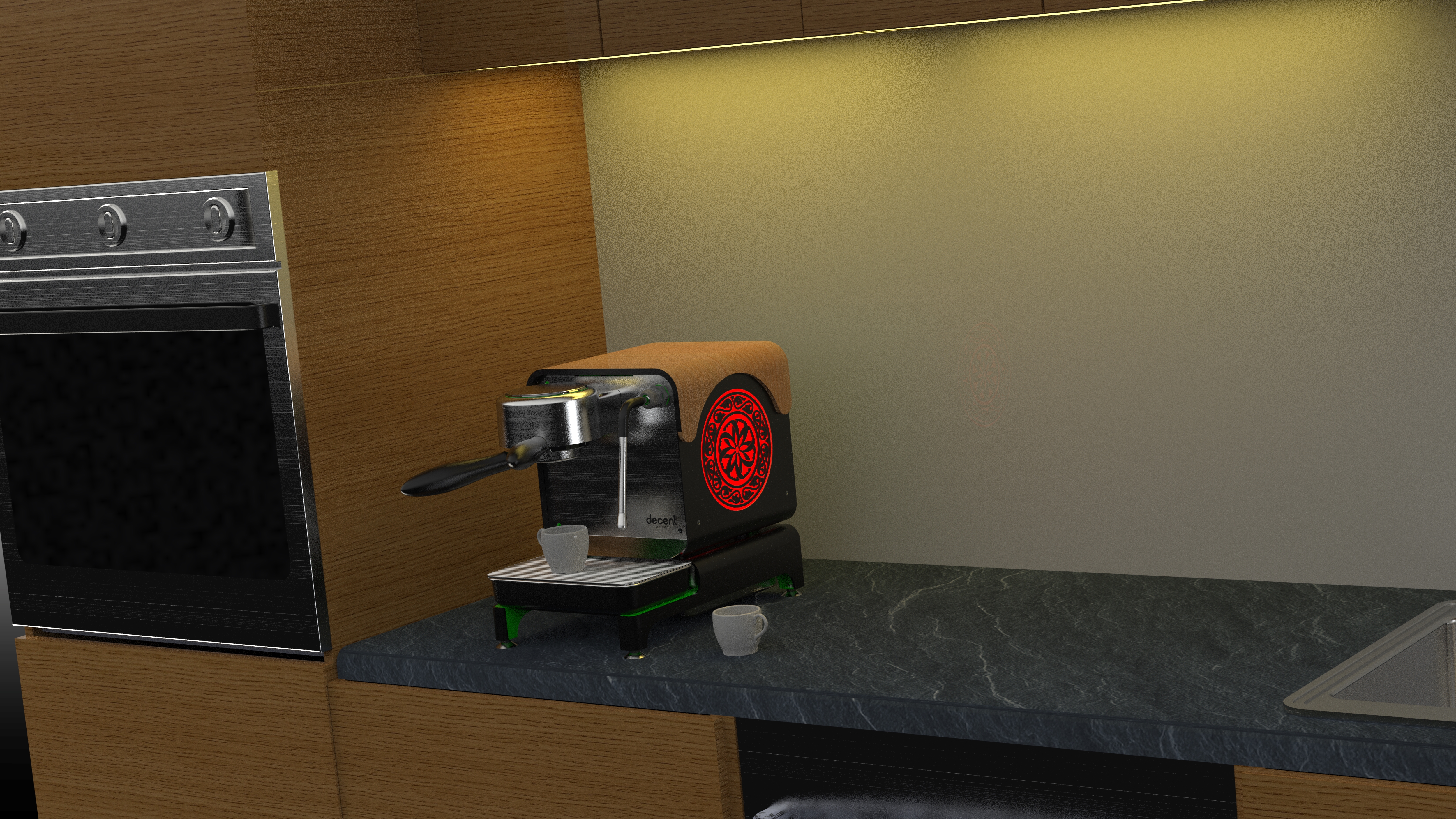 3D Design by Metalmilitan for Decent Espresso | Design #26696530