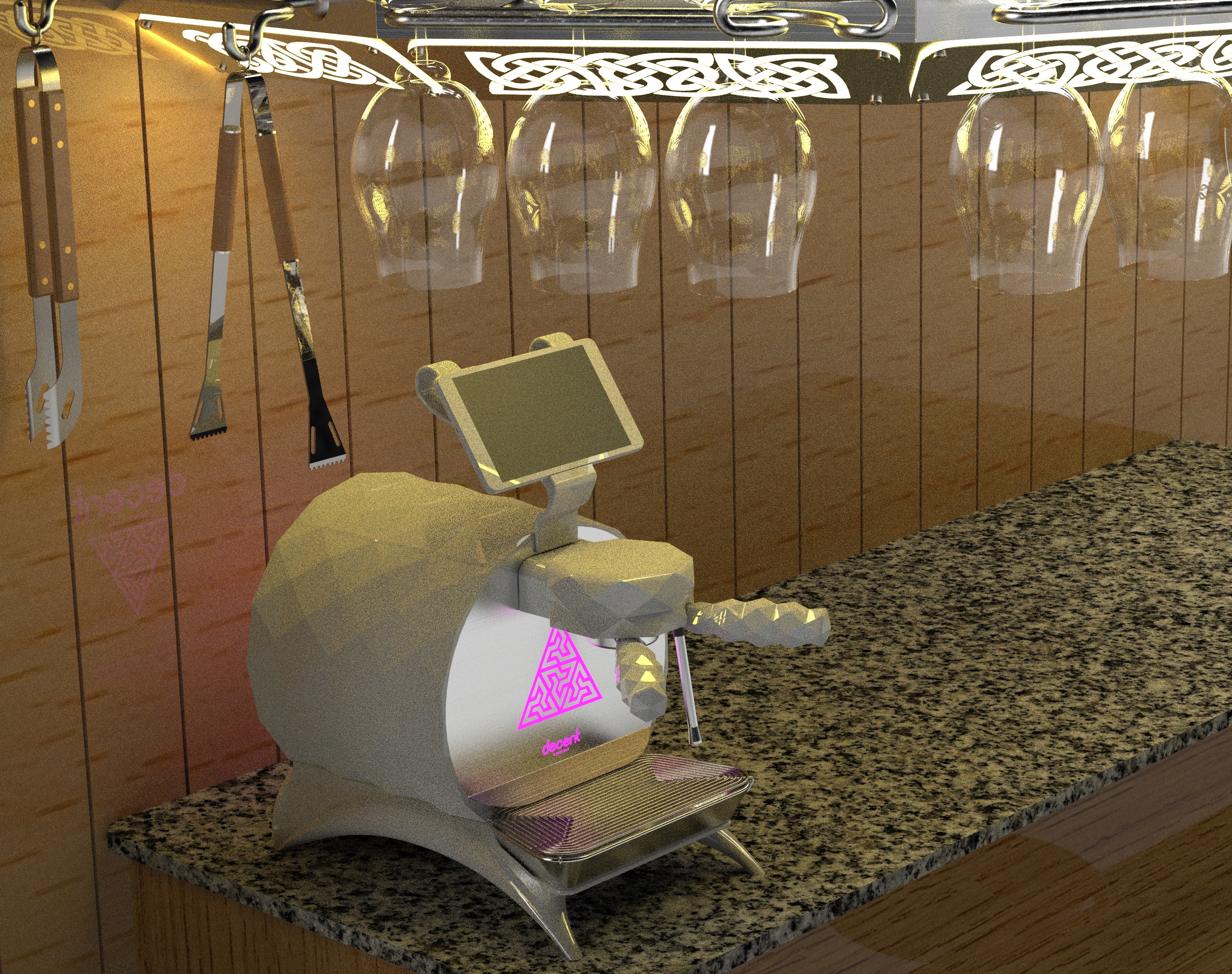 3D Design by Metalmilitan for Decent Espresso | Design #26746468