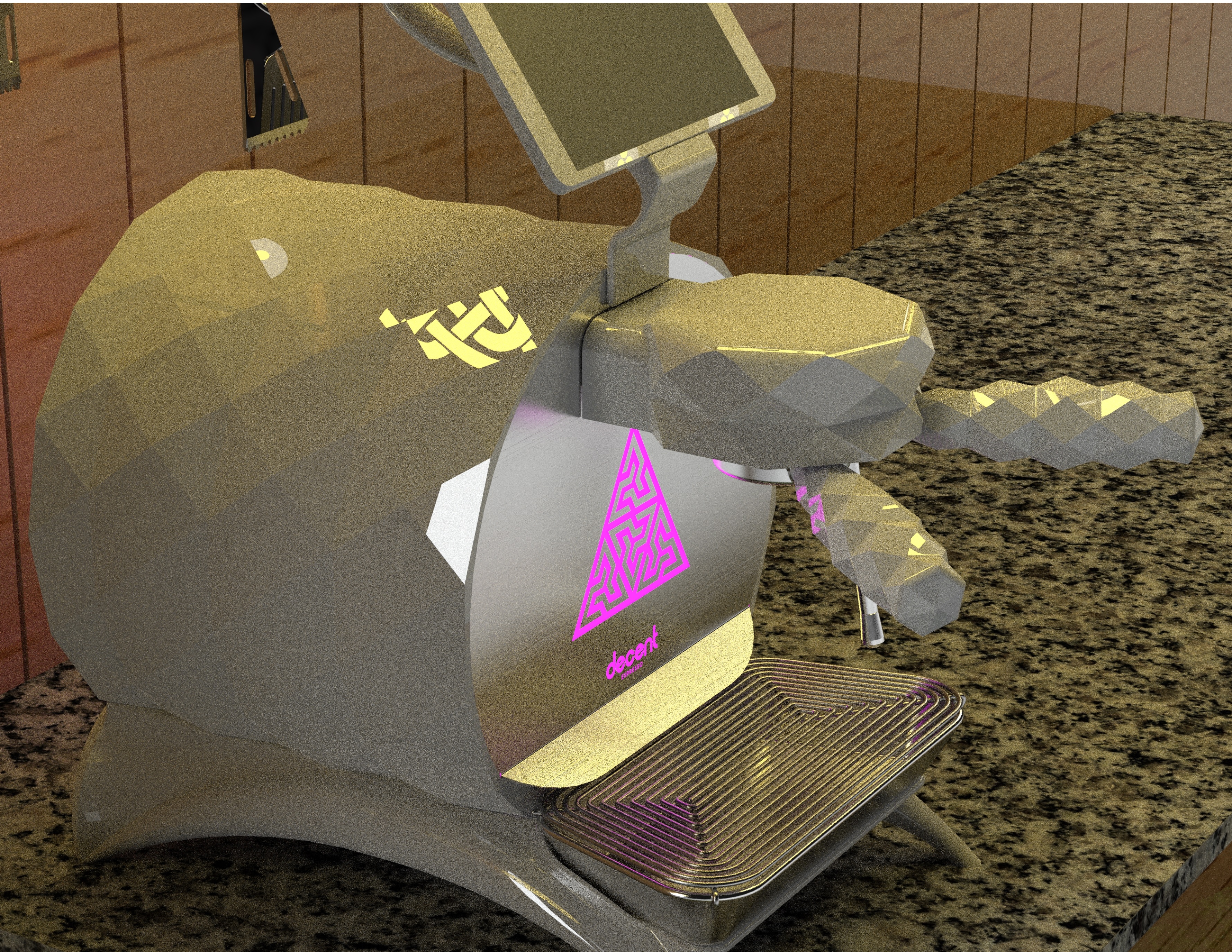 3D Design by Metalmilitan for Decent Espresso | Design #26746536