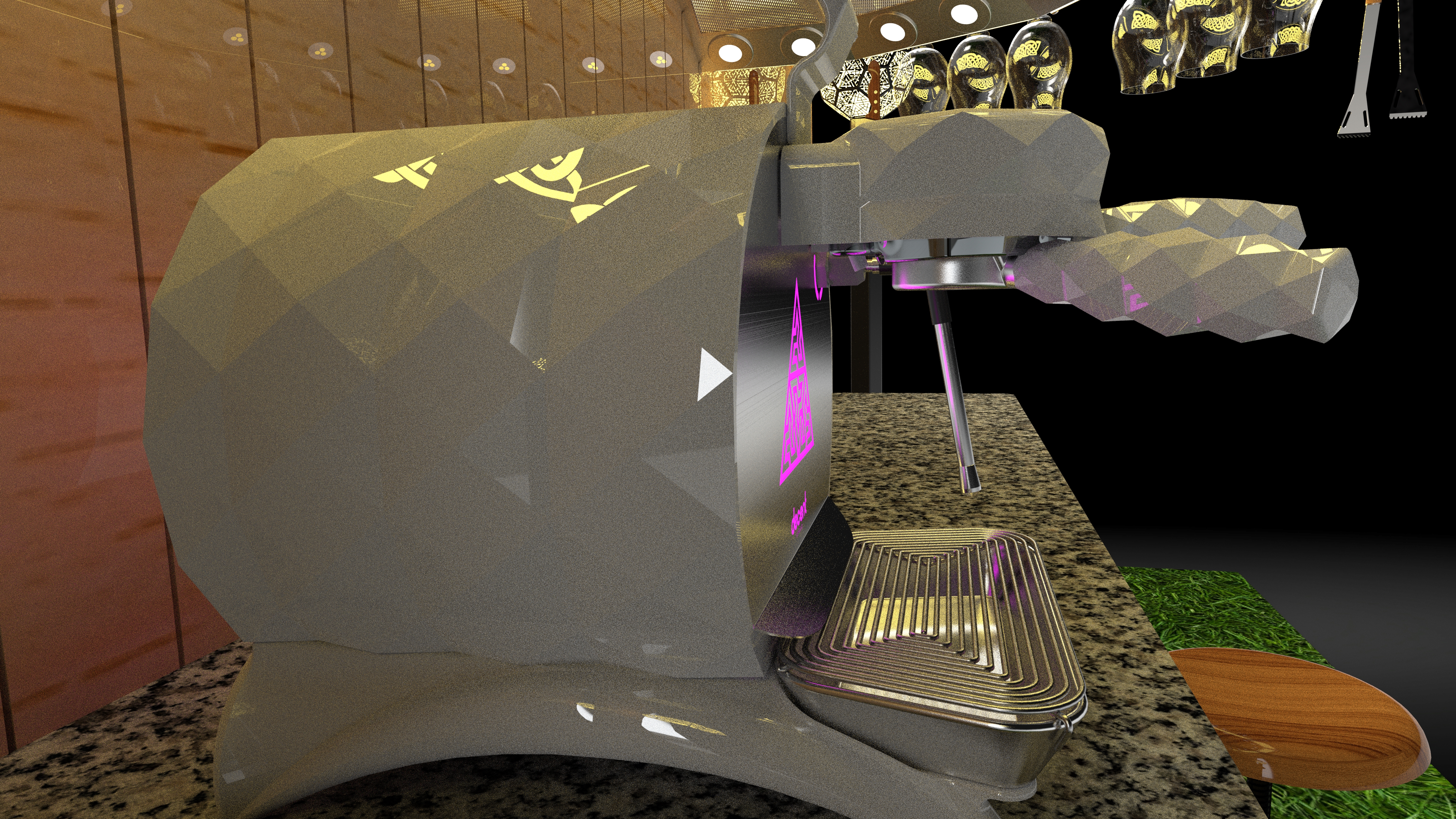 Diseño 3D por Metalmilitan para Decent Espresso | Diseño #26746586