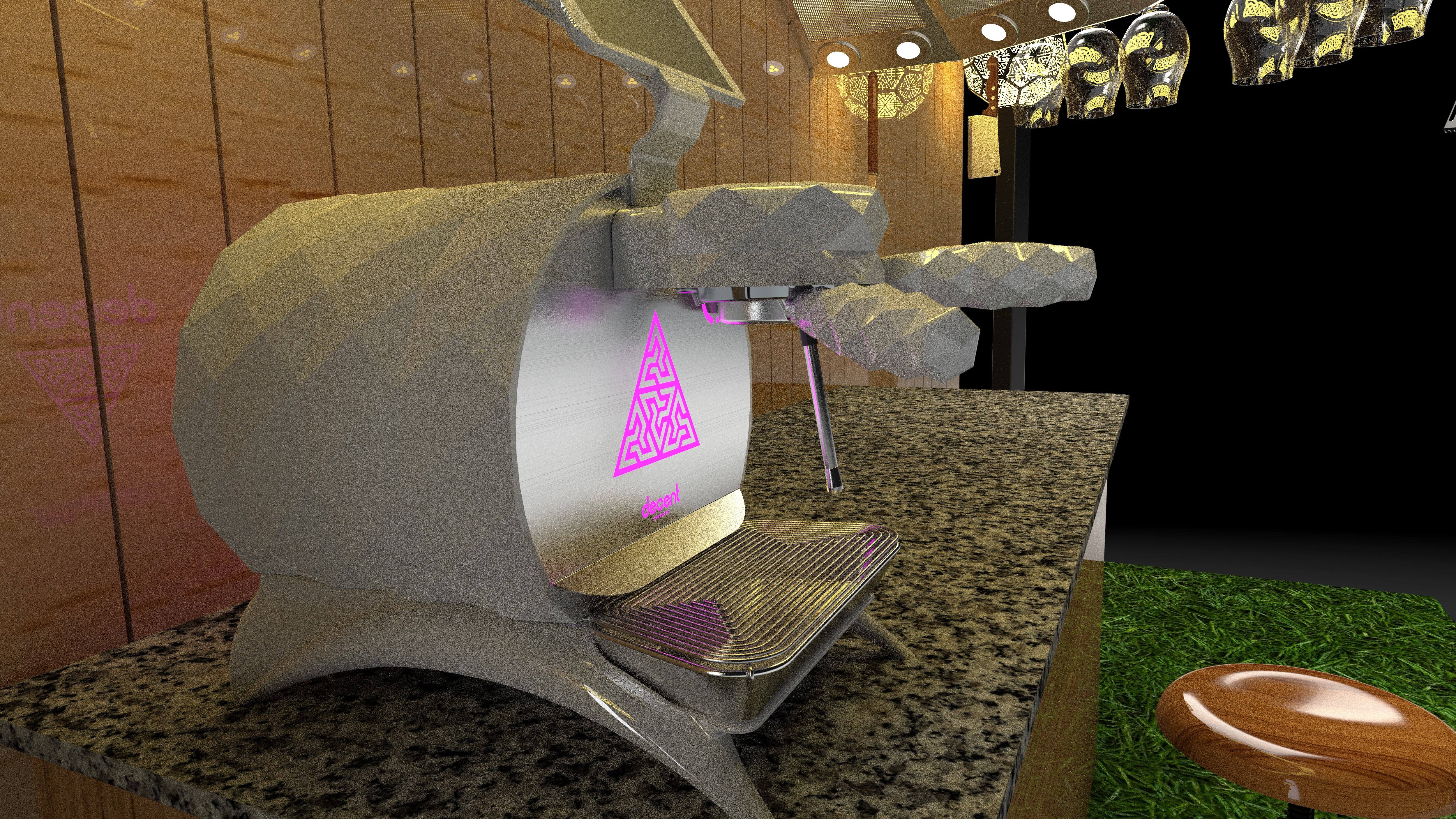 Diseño 3D por Metalmilitan para Decent Espresso | Diseño #26746710